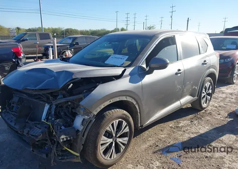 2022 Nissan Rogue Sv Fwd z USA, uszkodzony, nr VIN 5N1BT3BA6NC692757